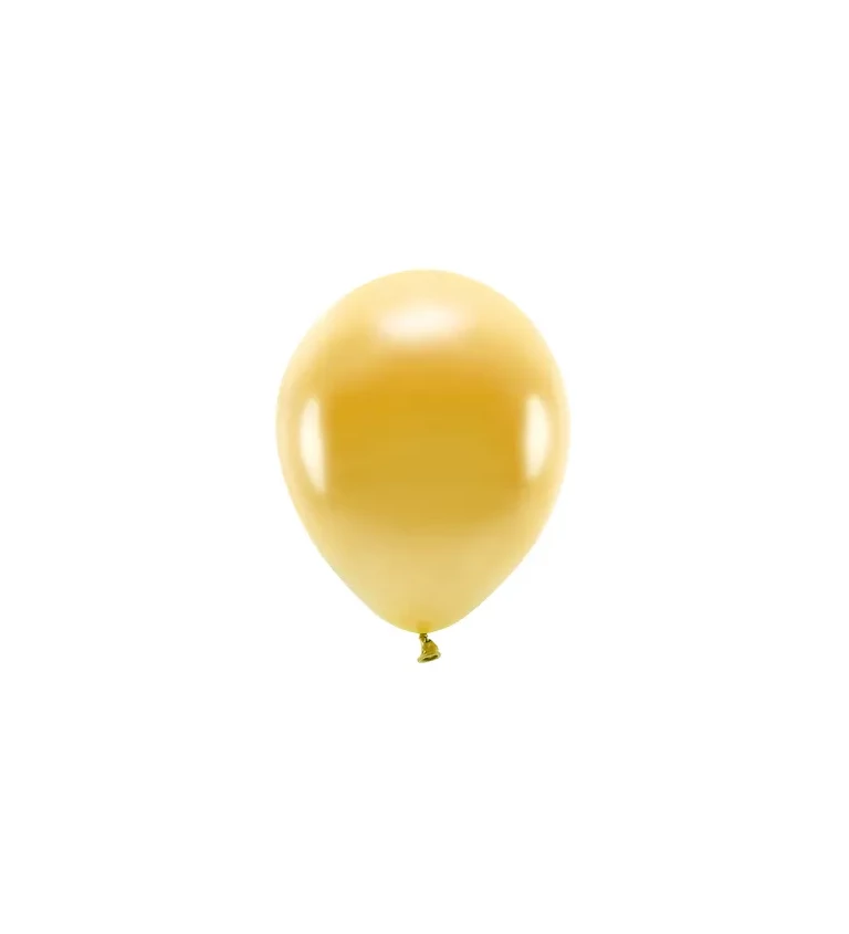 Latexové ECO balónky zlaté