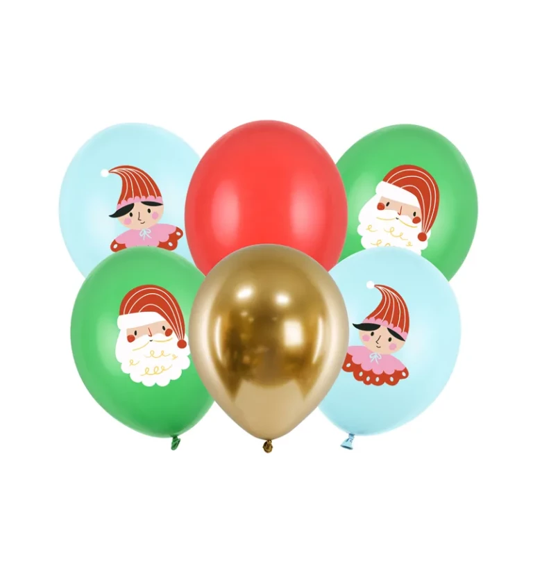 Candyland vánoční balóny