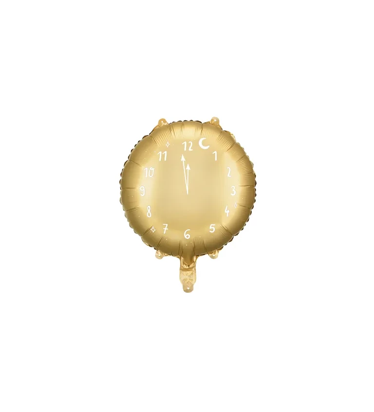 Zlaté hodiny balón